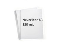 TKL NeverTear A3 130 mic 100 ark/pk - Polyesterpapir vejrbestandig og vandafskyende